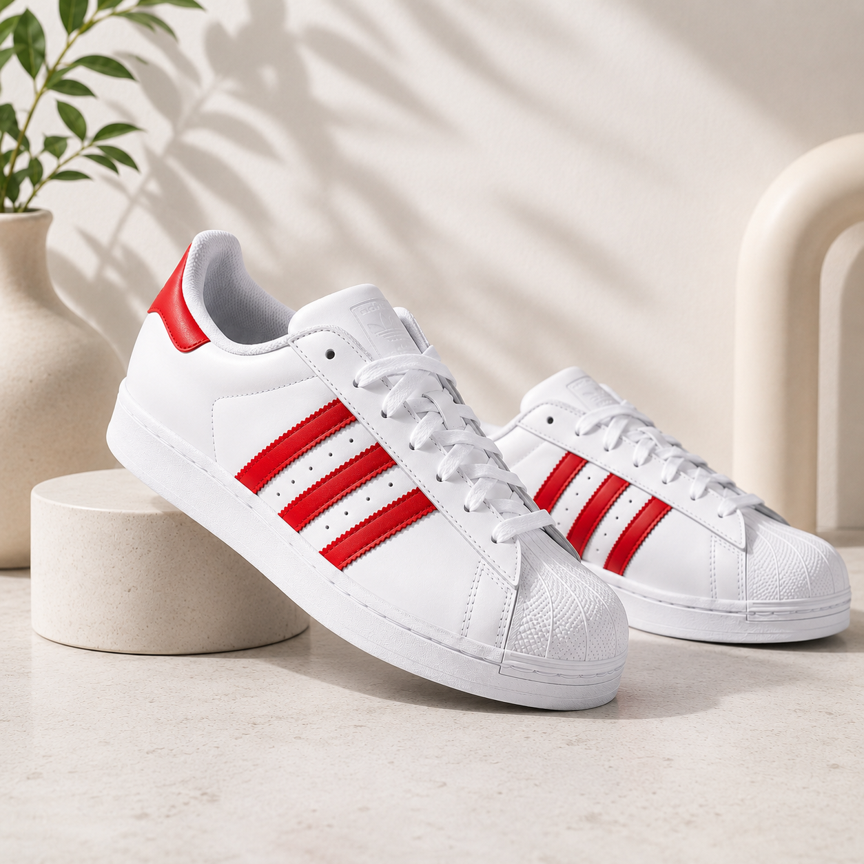 Adidas Superstar II Sneakers for Men – Cloud White | Timeless Style Meets Everyday Comfort