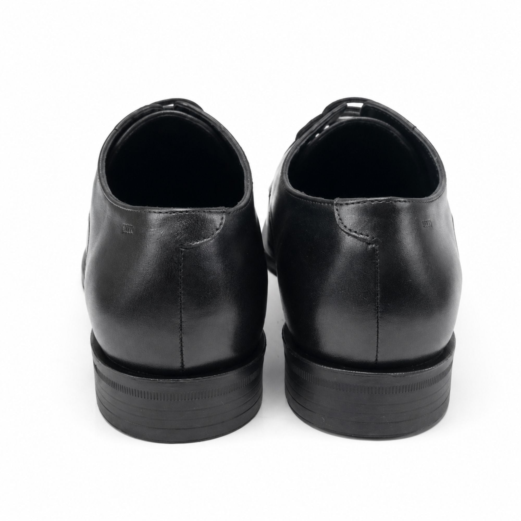 Boss Men’s Premium Derby Leather Formal Shoes - Black