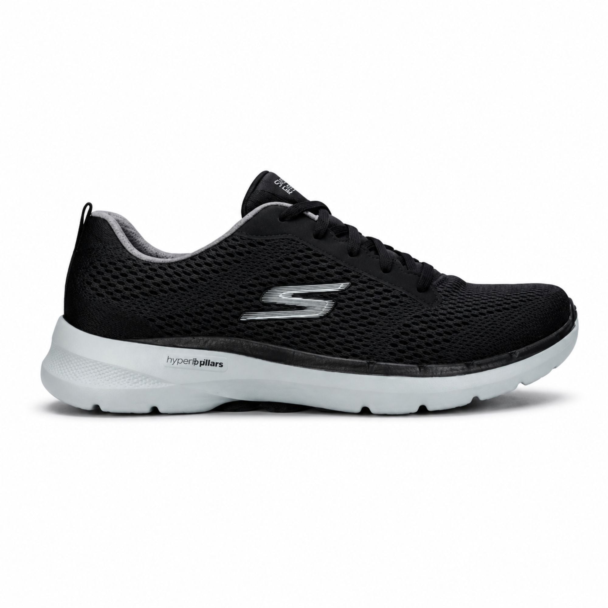 Skechers GO WALK 6 AVALO 2.0 Men’s Casual Shoes - Black/Grey