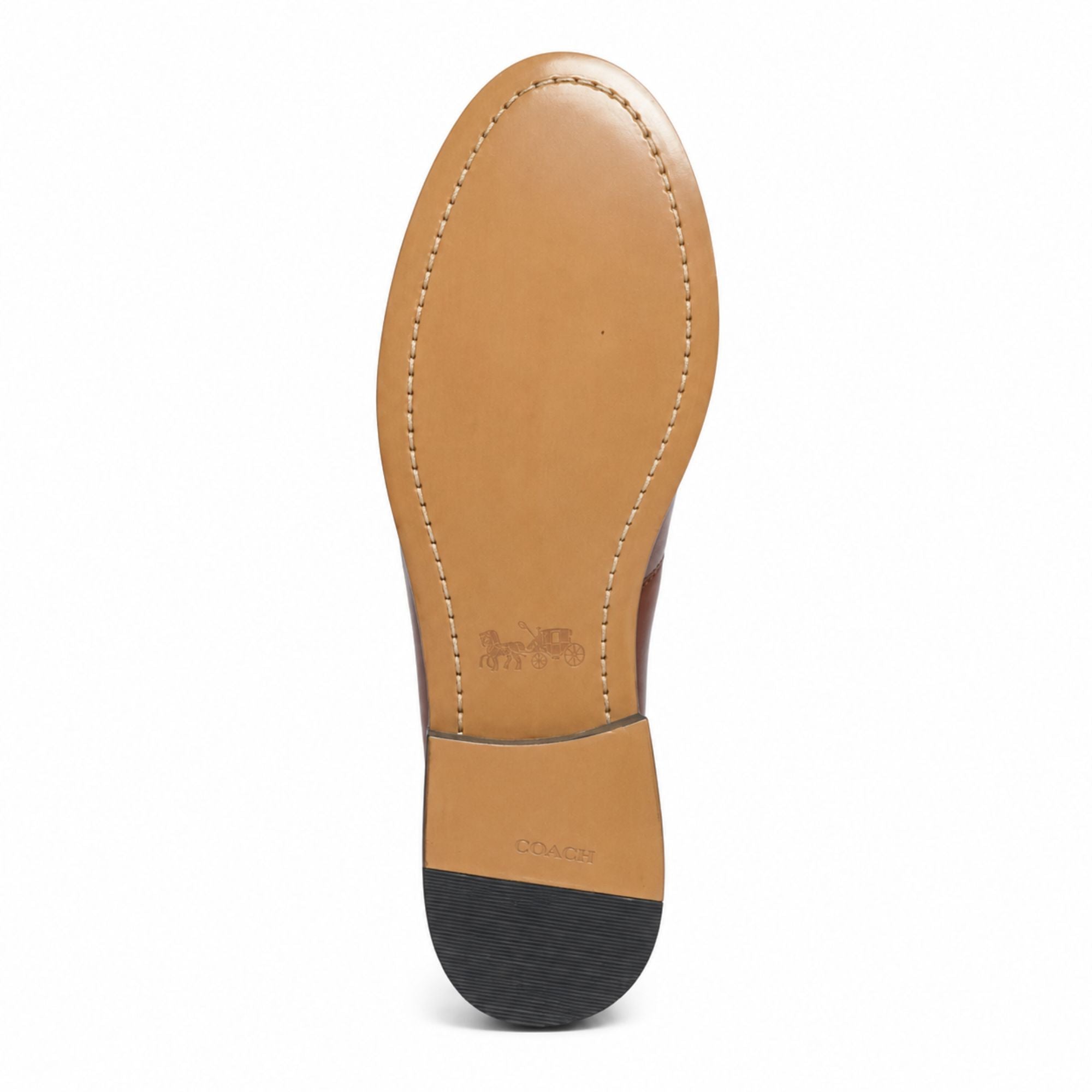COACH Men’s Premium Leather Loafer - Brown