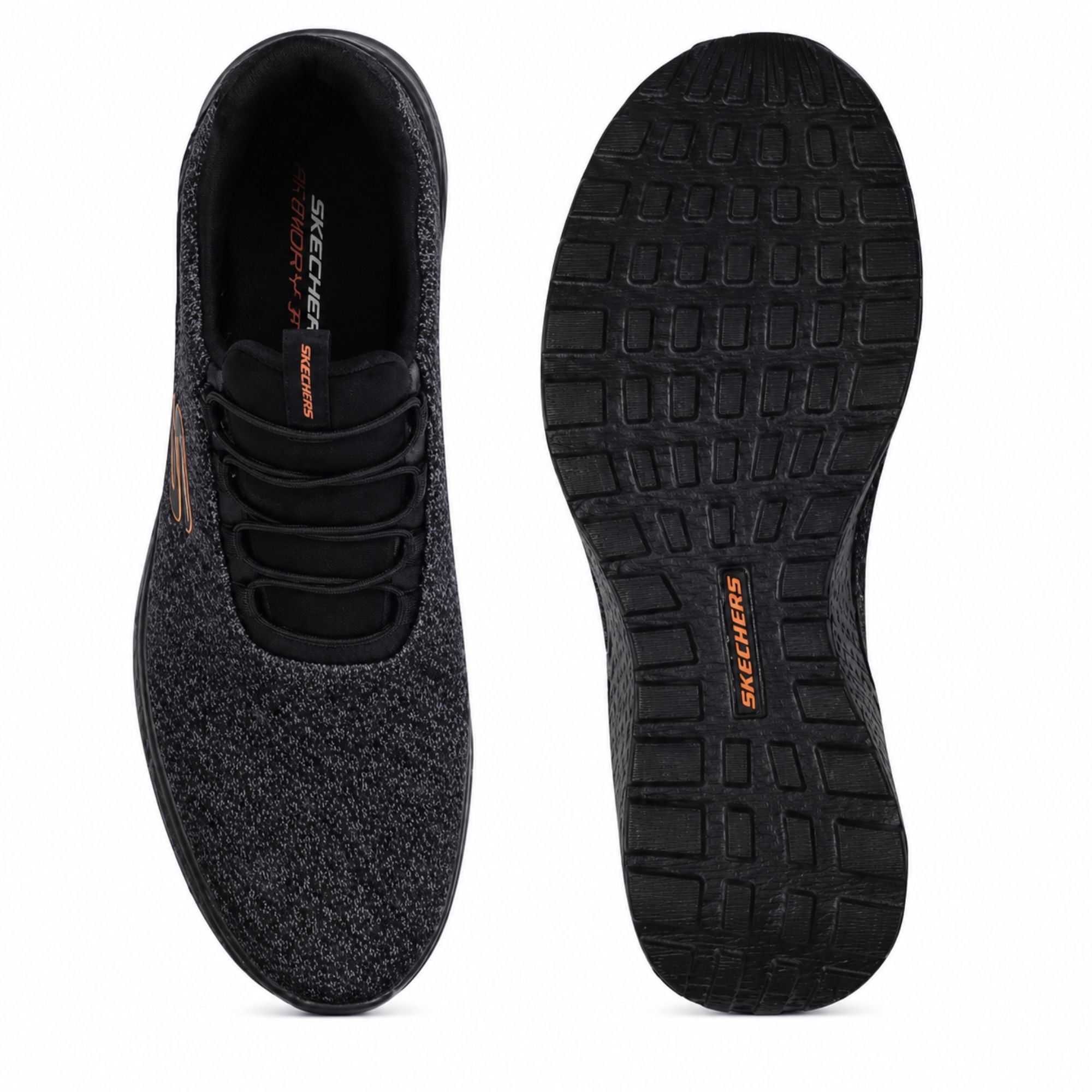 Skechers Modern Cool-Okara Men’s Sneakers - Black/Orange