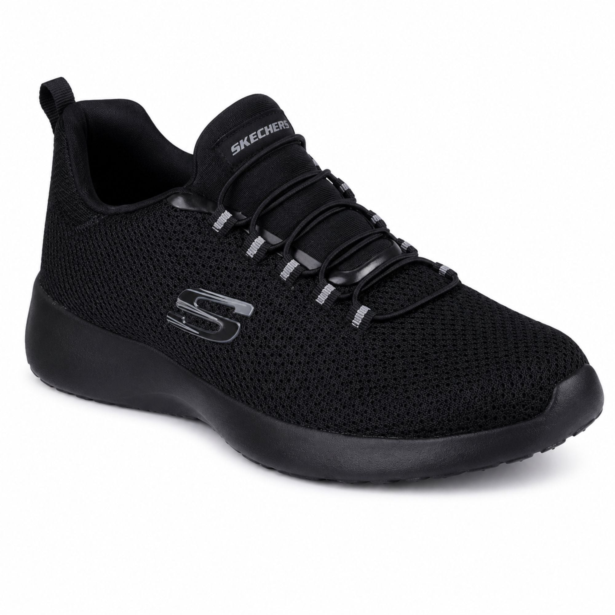 Skechers Dynamight Men’s Lite-Weight Walking Shoes – Black