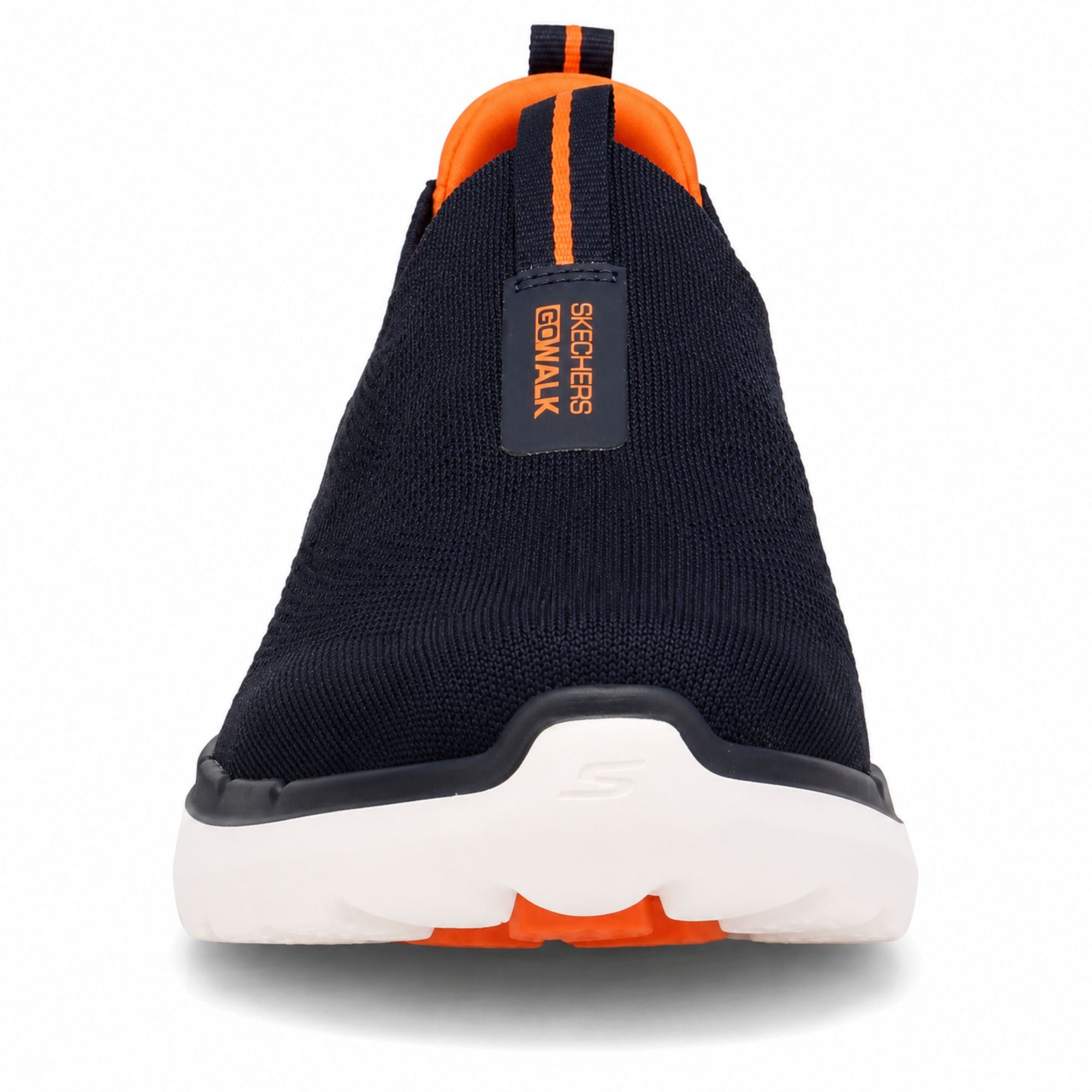 Skechers Go Walk 6 Men’s Slip On Shoes - Navy Orange