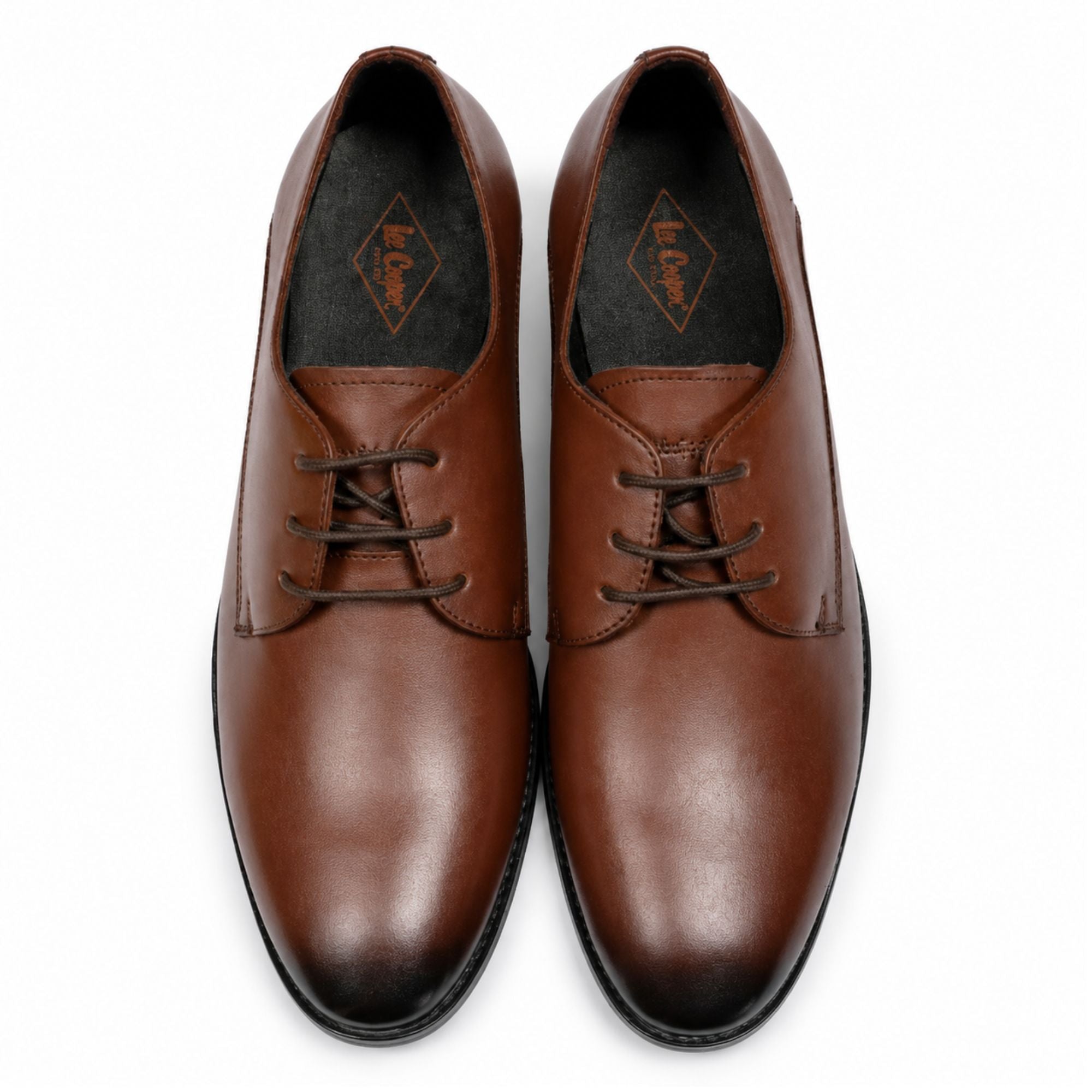 Lee Cooper Men’s Formal Lace-Up Shoes - Brown