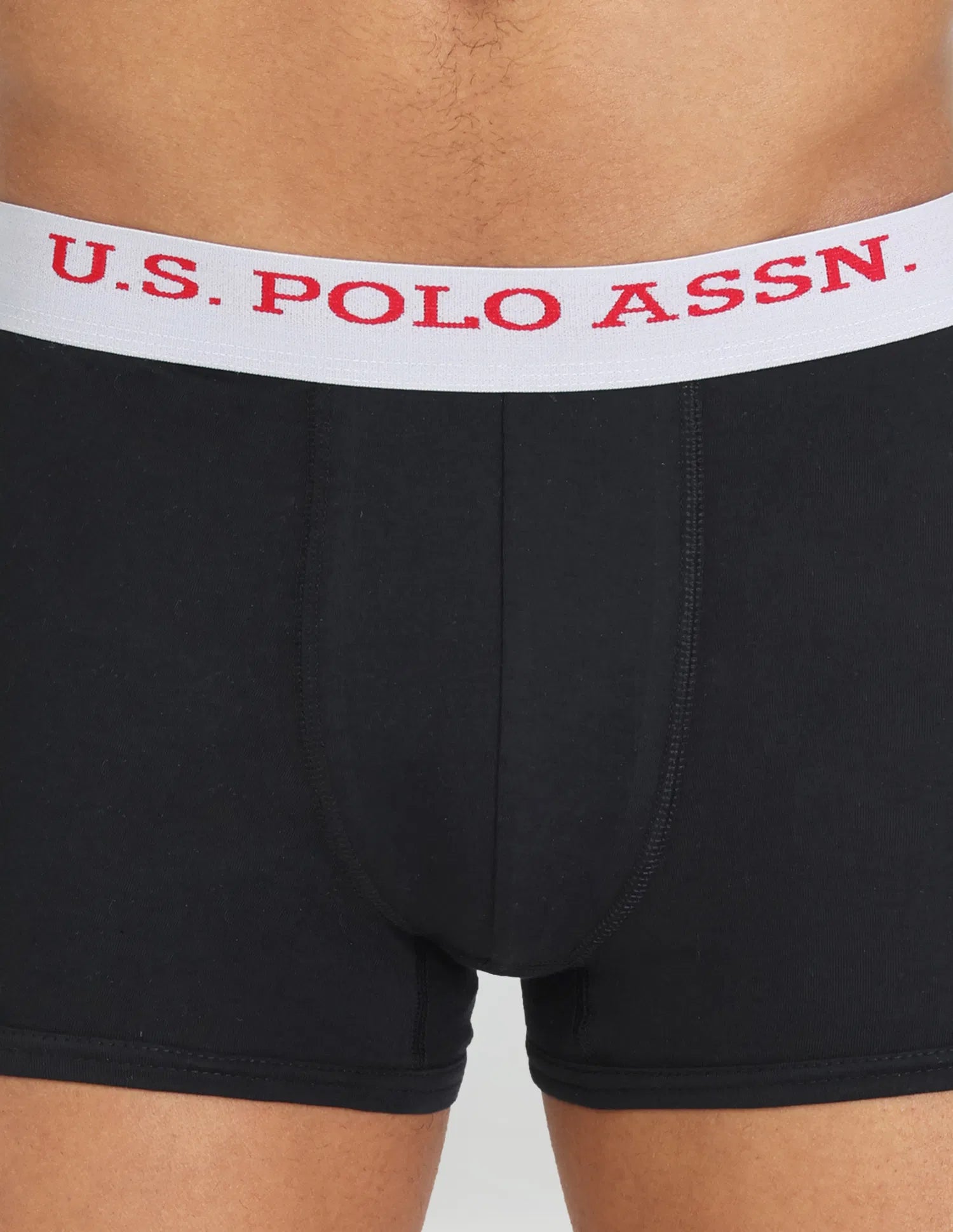USPA Black Men's Trunks - Pack of 1