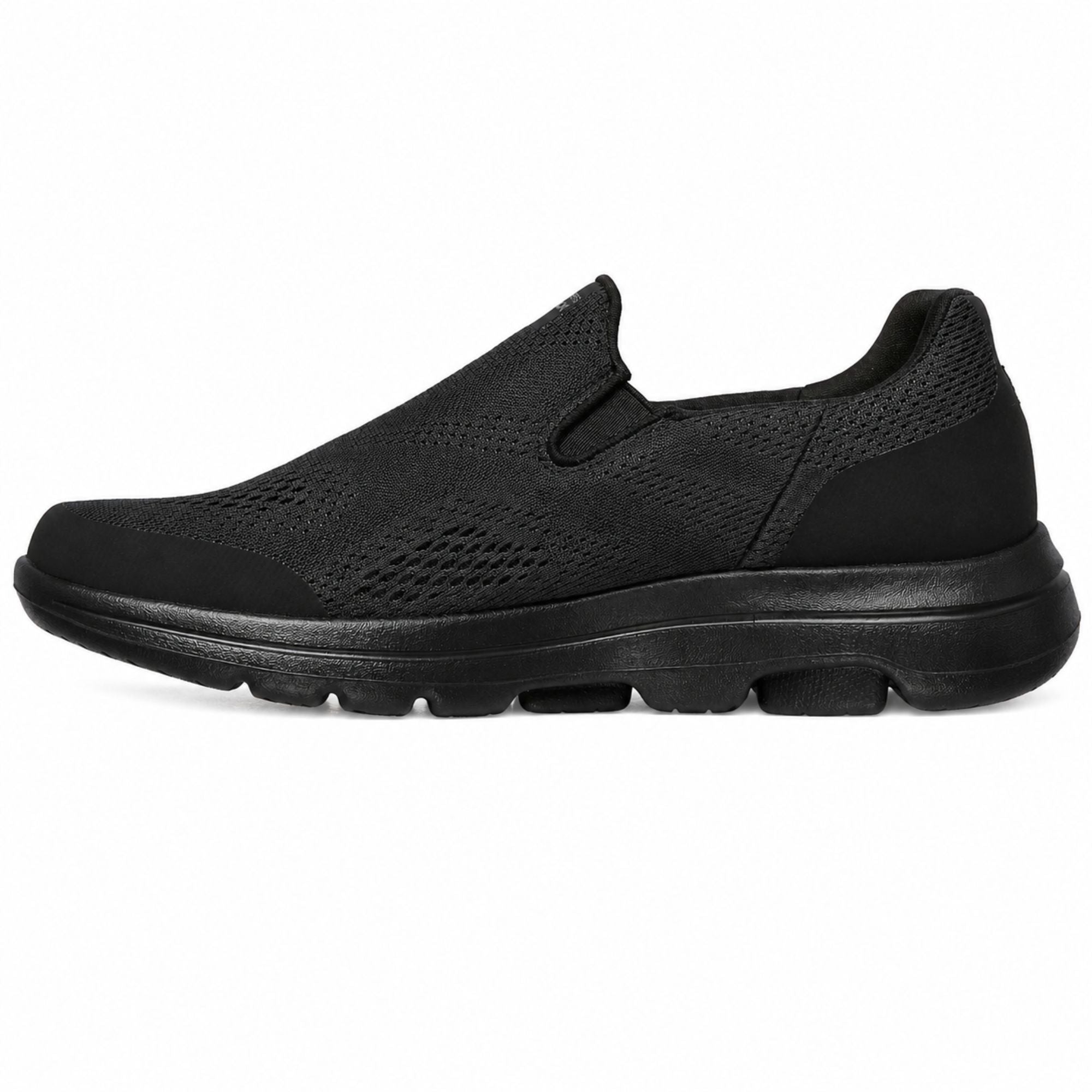 Skechers Go Walk 5 Quadplex Men’s Slip-On Shoes - Black