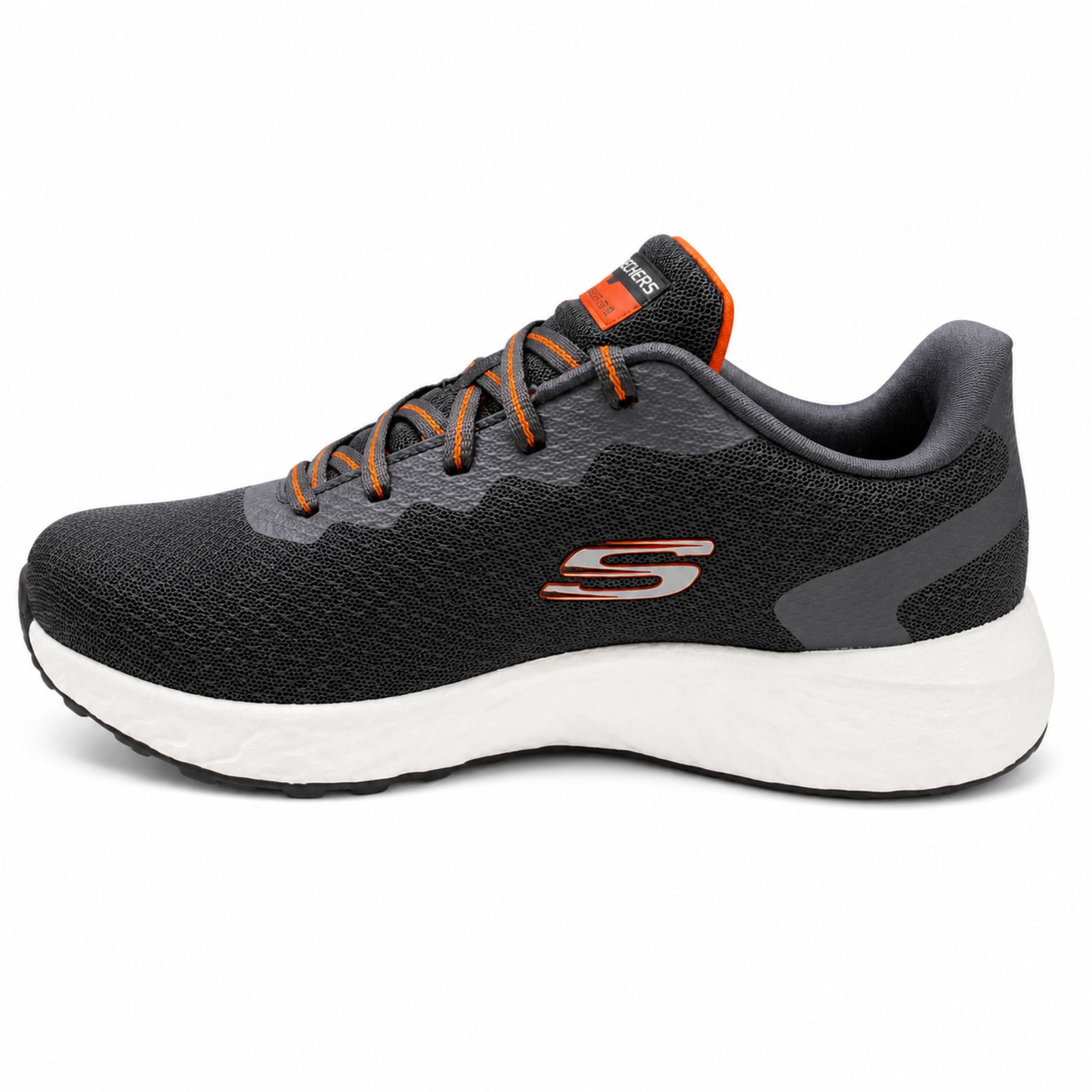 Skechers TERRENEX Men’s Casual Sneakers - Grey/Orange
