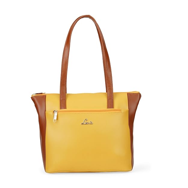 Lavie Hilite Mylo 3C Women's Ochre Tote Bag | Stylish Handbag