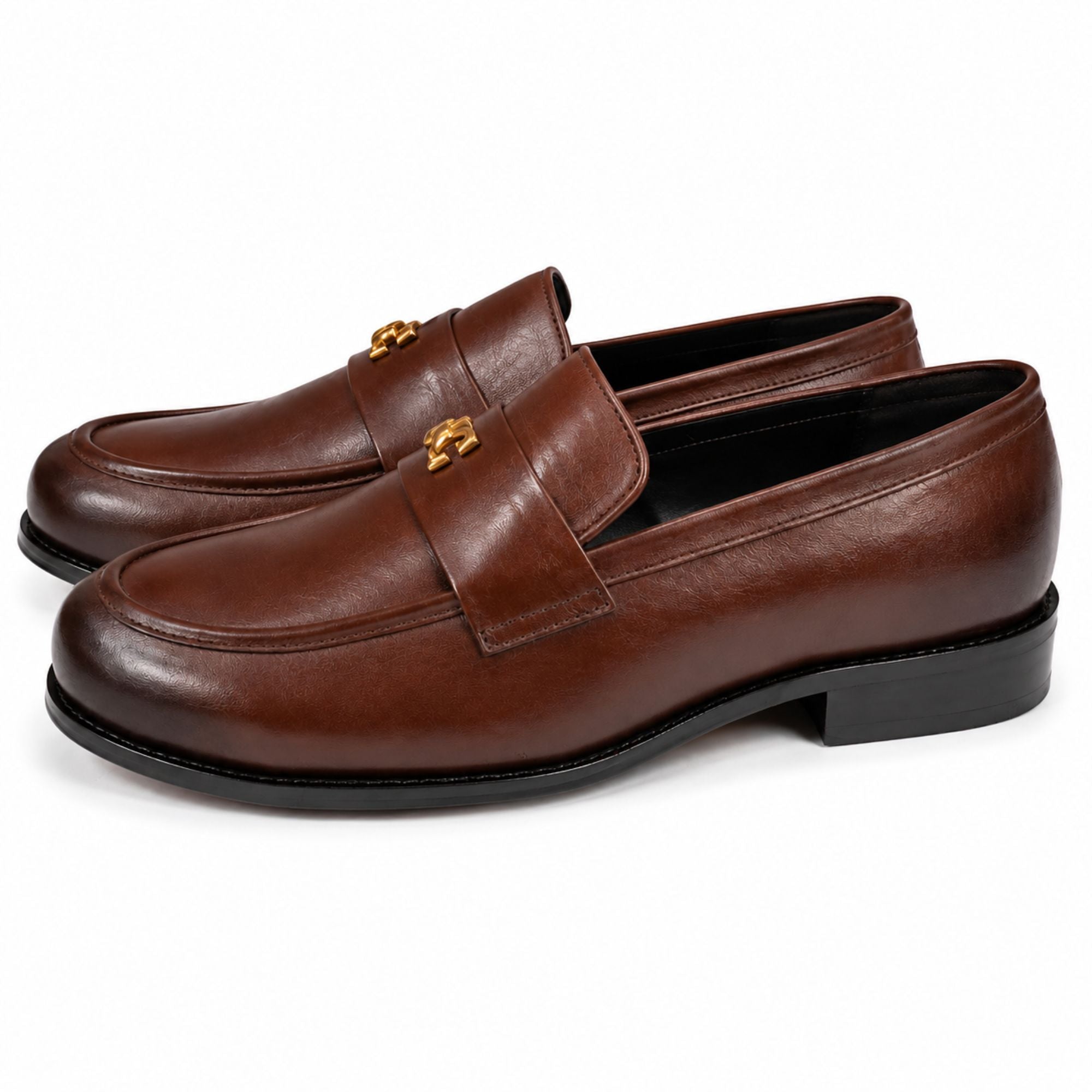 COACH Men’s Premium Leather Loafer - Brown