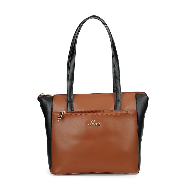 Lavie Lit Mylo 3C Women's Tan Tote Bag | Stylish Shoulder Handbag