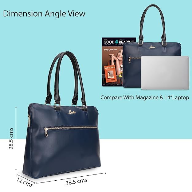 Lavie Lit Module Women's 2 Compartment Satchel Bag Navy | Handbag