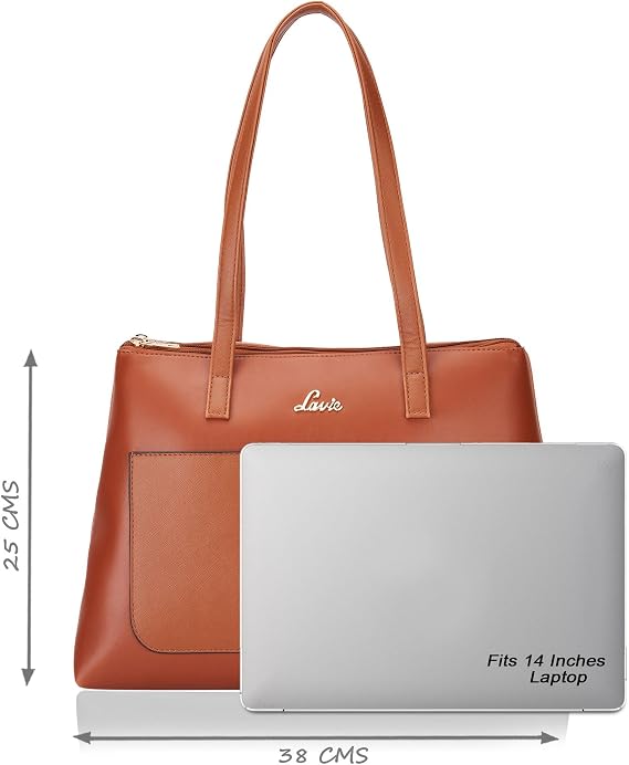 Lavie Module 2C Women's Tote Bag Tan | Elegant Office Handbag