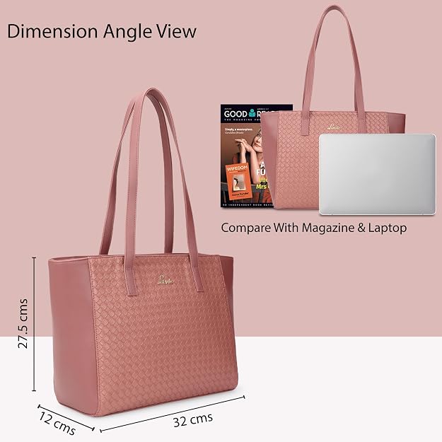 Lavie Bot Tula Women's Tote Bag D Pink | Stylish Office Handbag