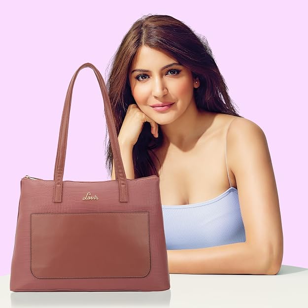 Lavie Croc Module Women's Tote Bag D Pink | Stylish Office Handbag