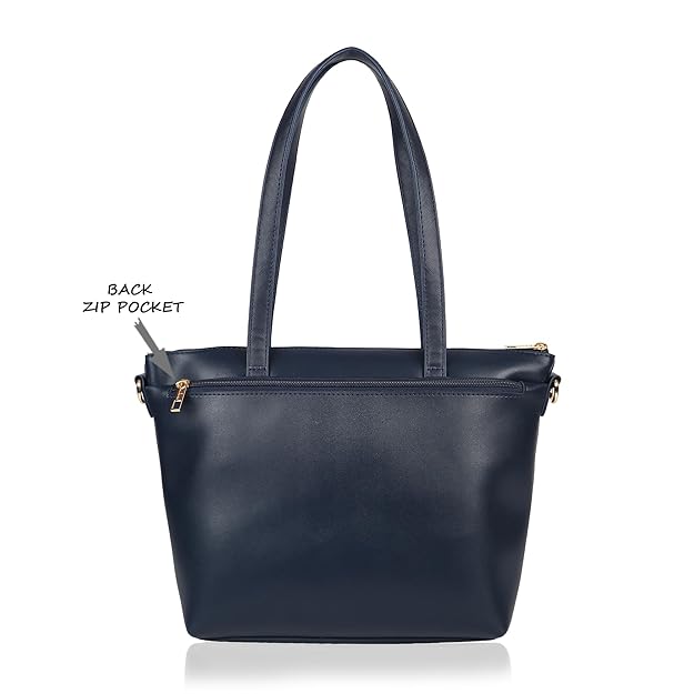 Lavie Mylo Tassel Women's Tote Bag Navy | Stylish Work Handbag