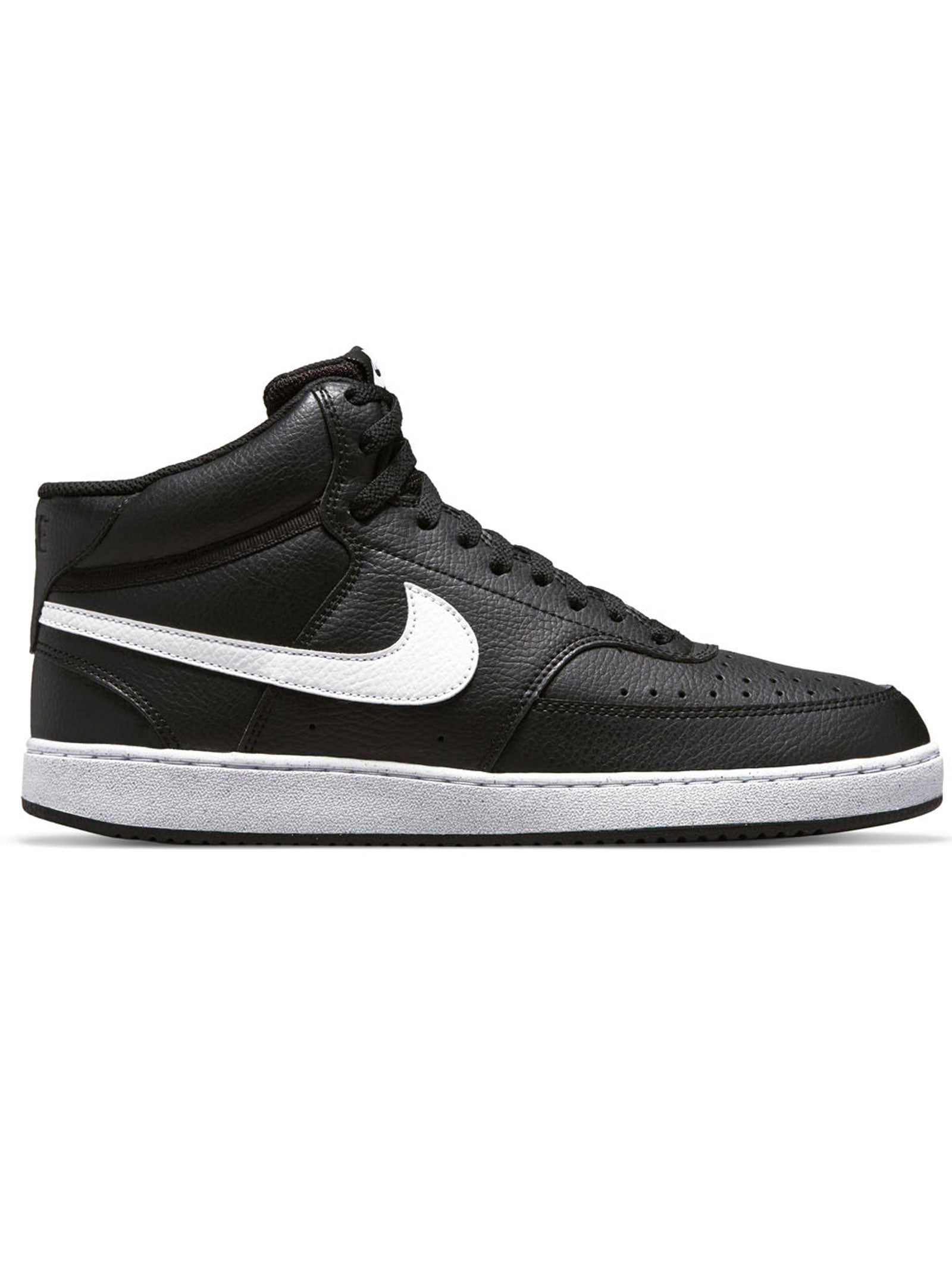 Nike Court Vision Mid Next Nature Men’s Shoes – Black/White