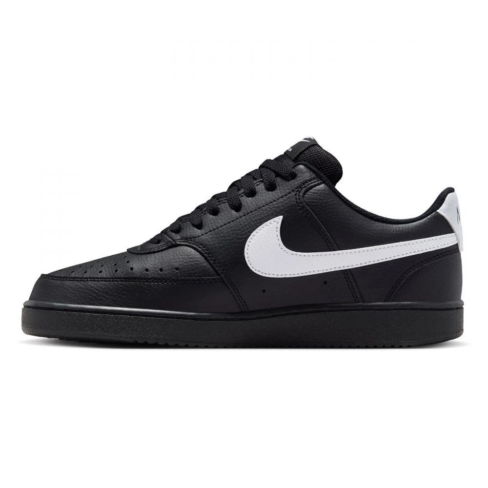 Nike Court Vision Low Men’s Sneakers – Black/White