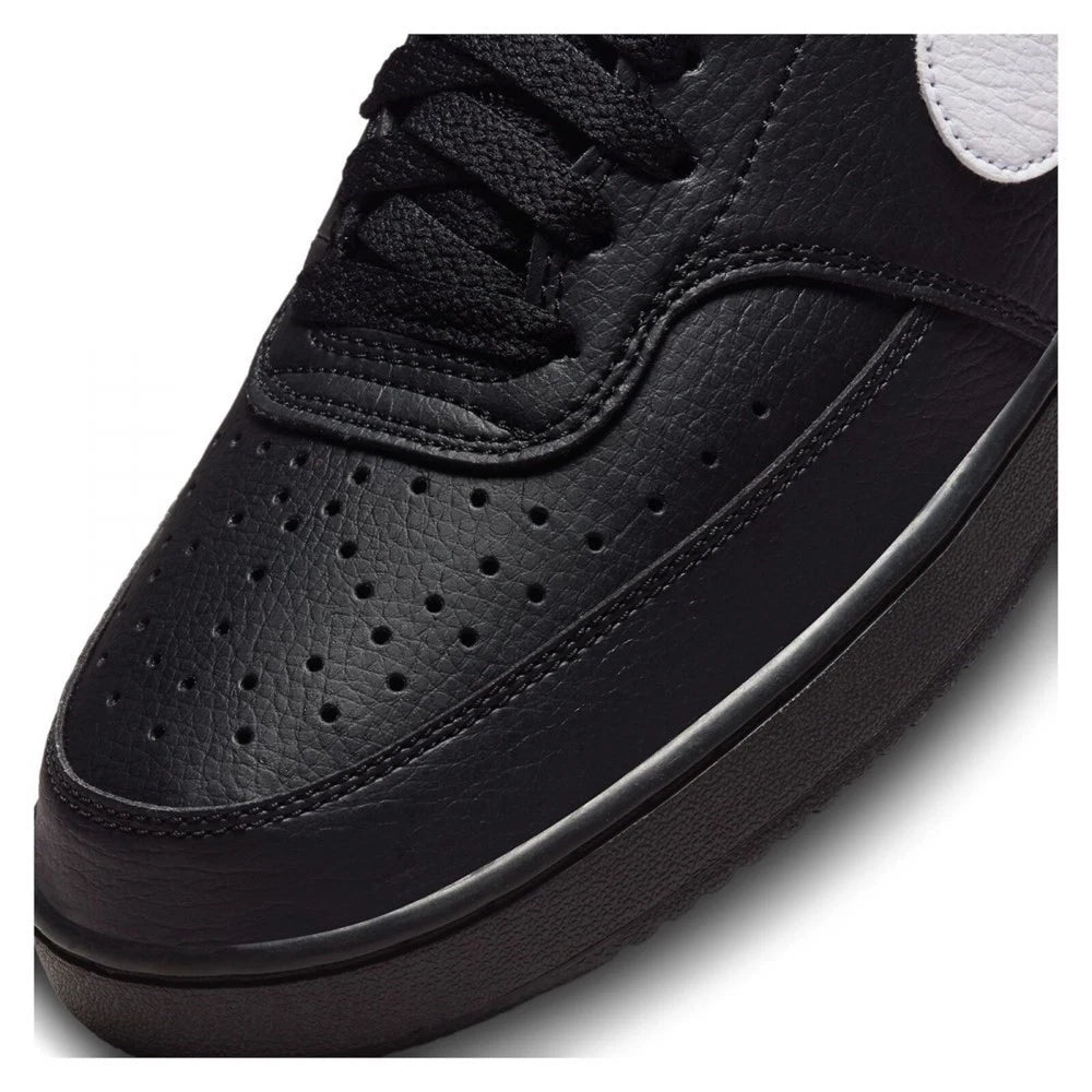 Nike Court Vision Low Men’s Sneakers – Black/White