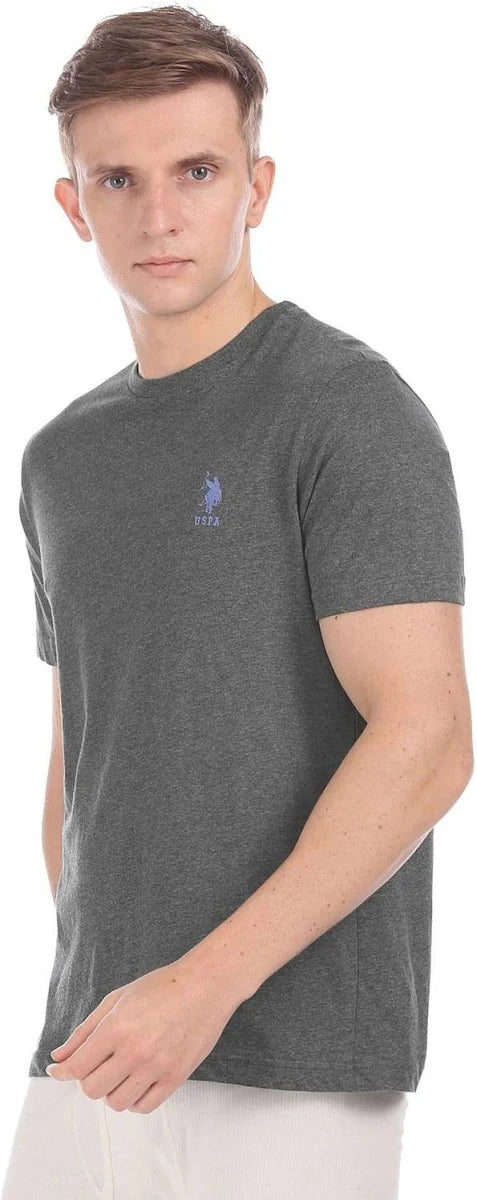 U.S. Polo Assn. Solid Men Round Neck