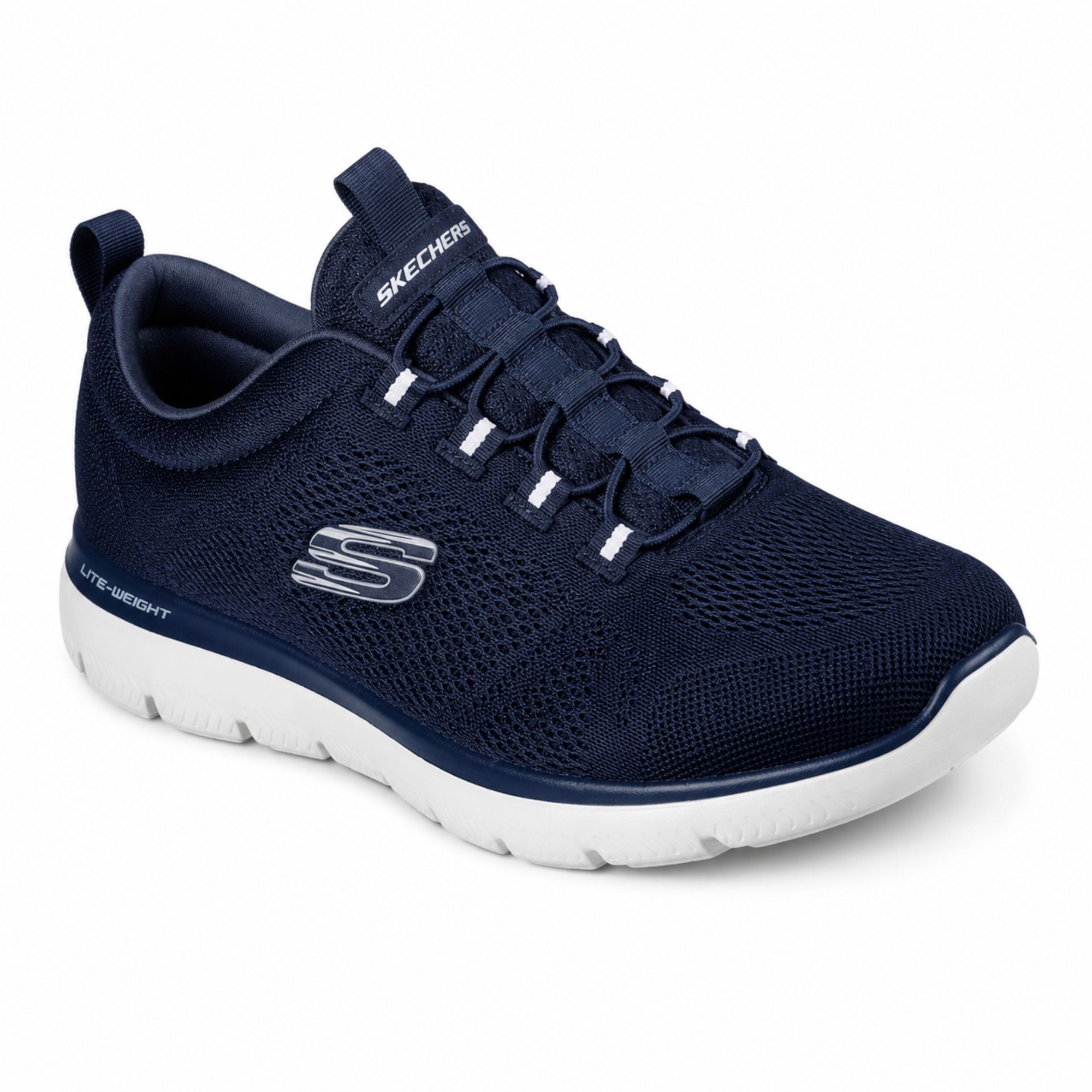 Skechers SUMMITS-LOUVIN Men’s Slip-On Sneakers - Navy