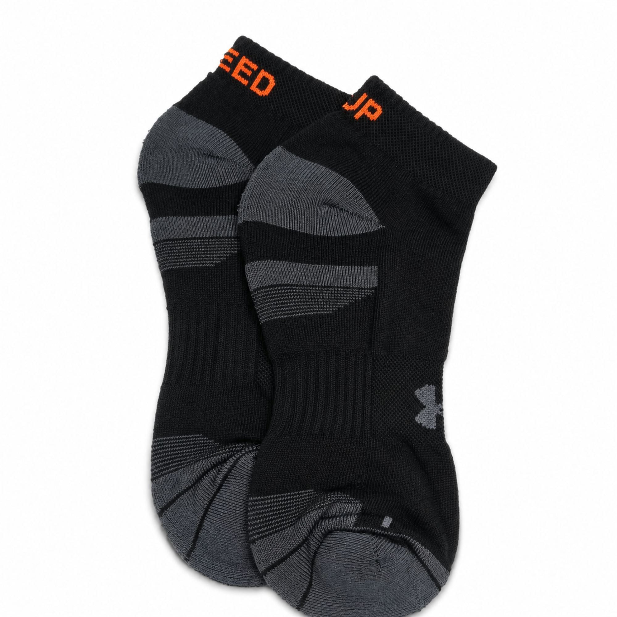 UA Performance Tech Cushioned Ankle Socks - Pack of 2