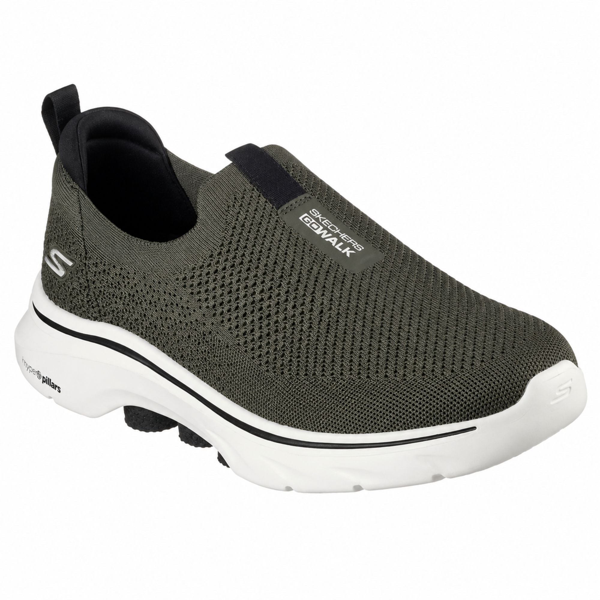 Skechers GO WALK 7 Men’s Walking Shoes - Olive/Black