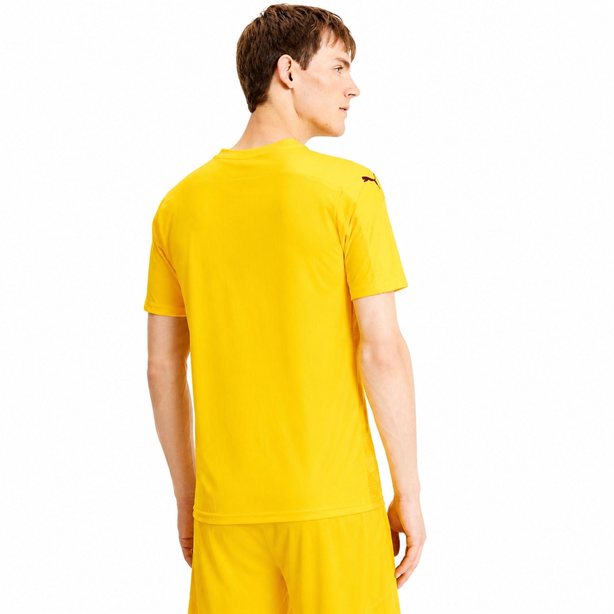 PUMA TeamFinal 21 Graphic Jersey T-Shirt for Men – Yellow