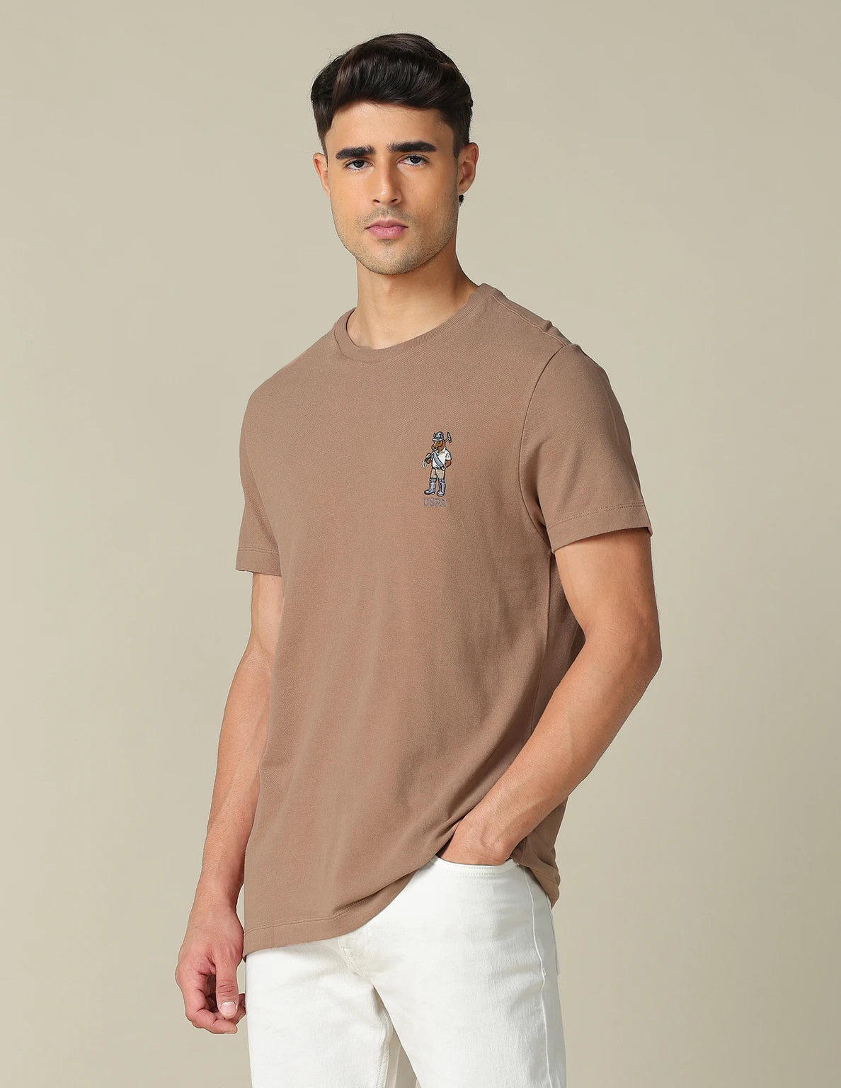 U.S. Polo Assn. Apparel Solid Regular Fit T-Shirt