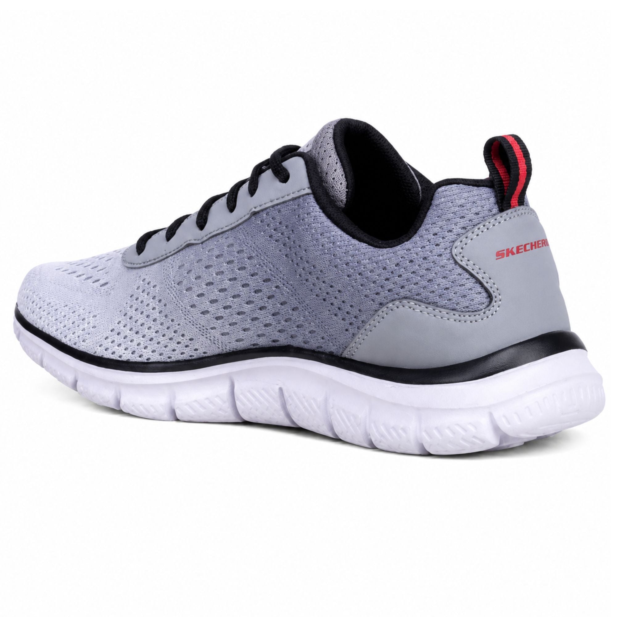 Skechers TRACK-RIPKENT Casuals For Men - Grey/Black