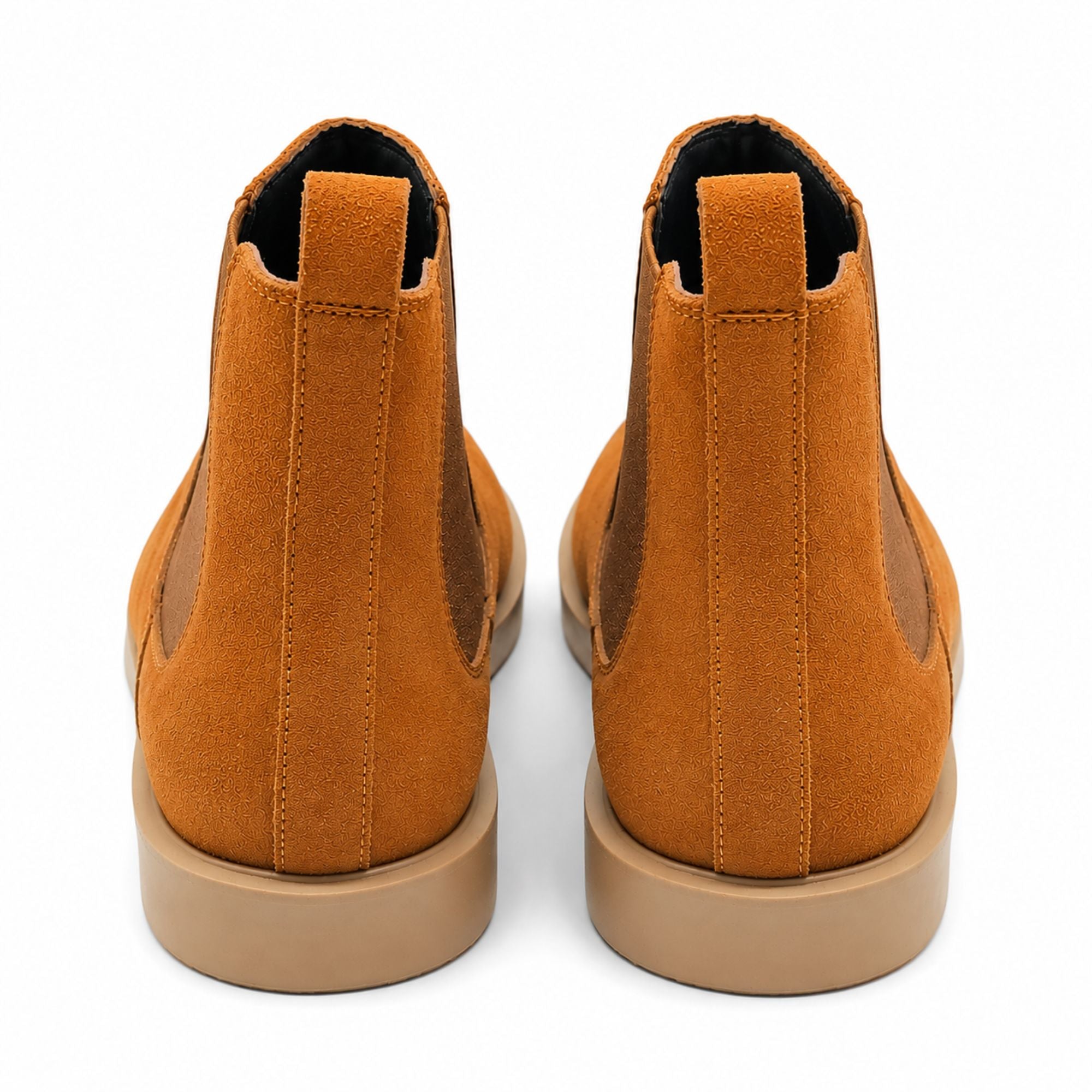 ZARA Maddox Chelsea Boots for Men - Tan