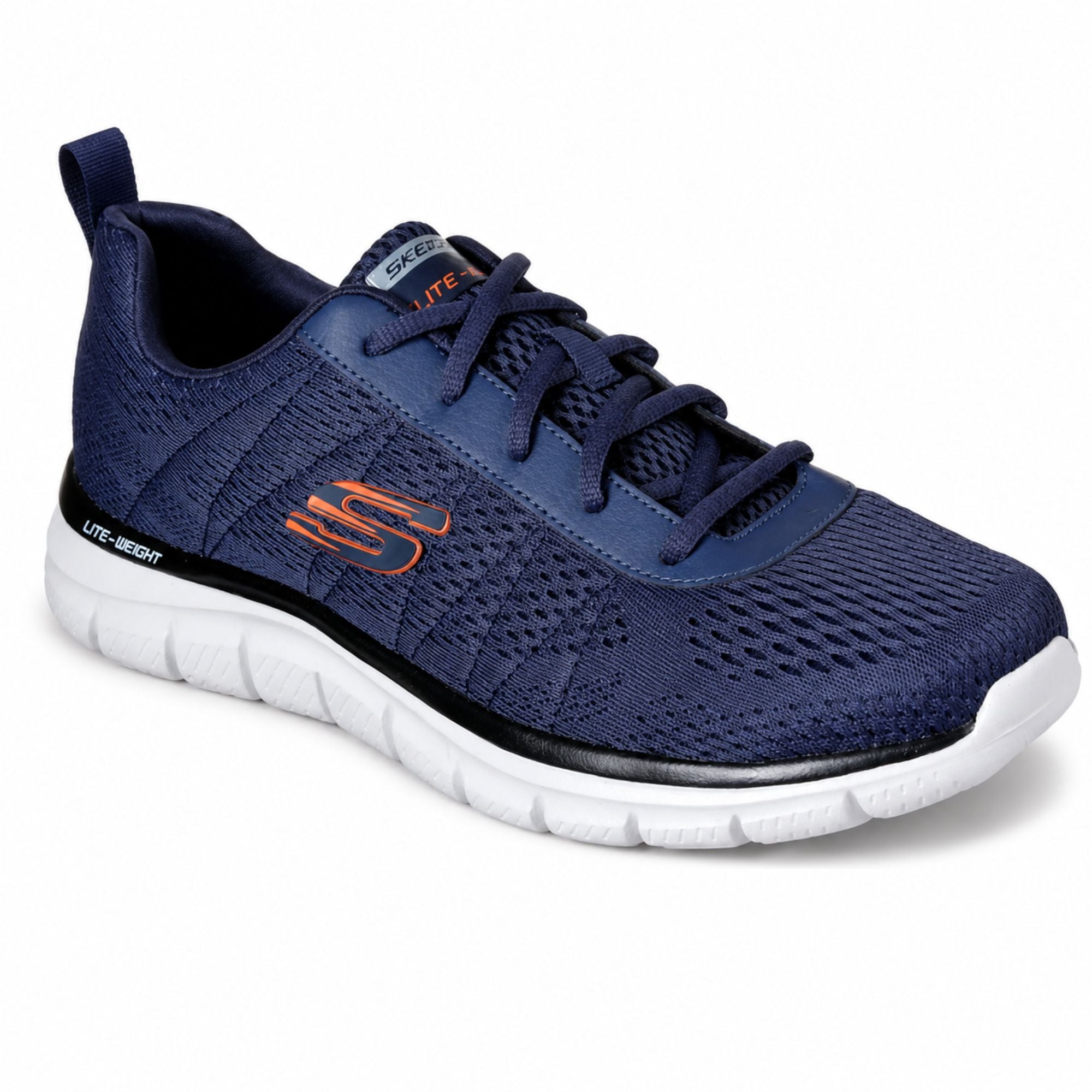 Skechers Track Moulton Men’s Sneakers - Navy Orange