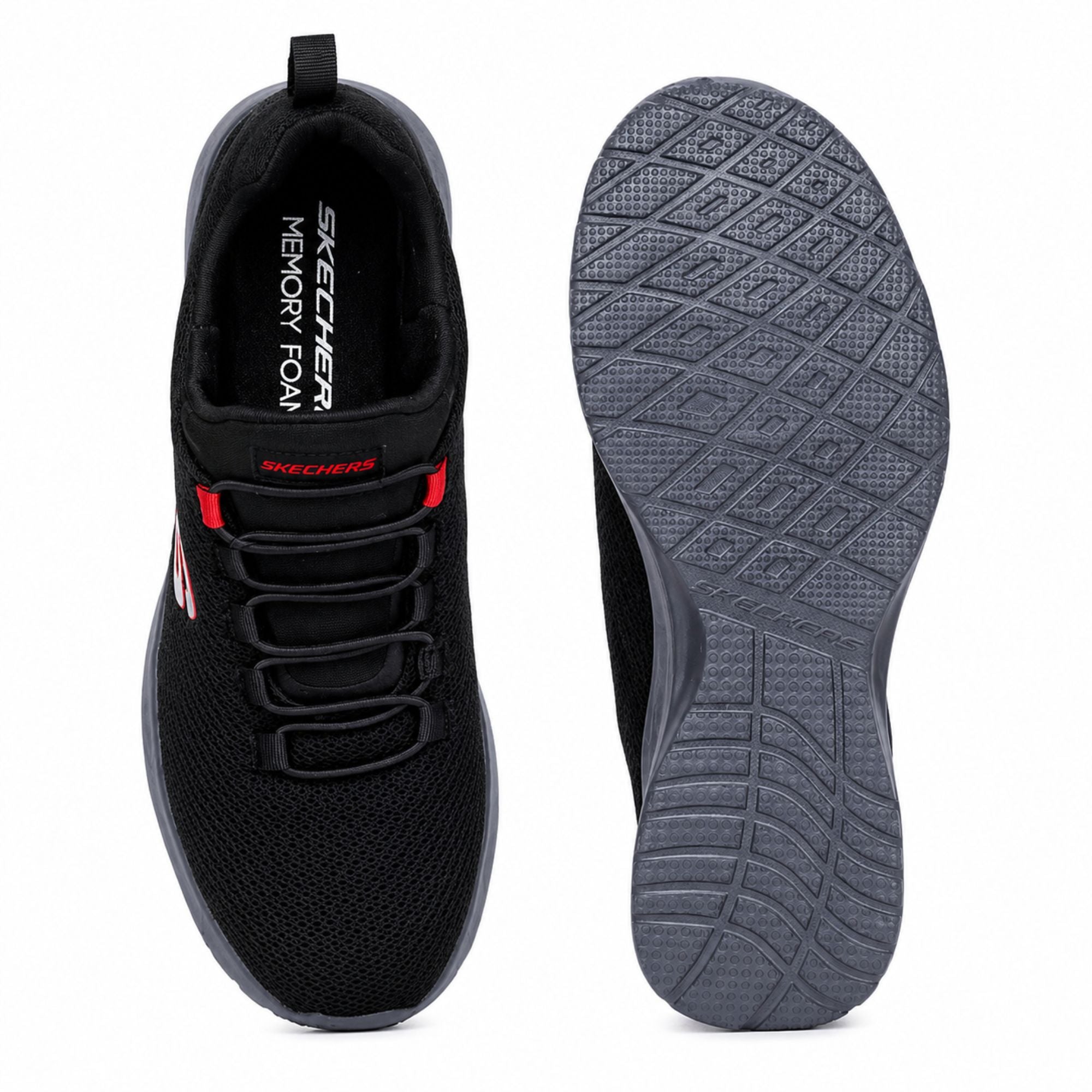 Skechers DYNAMIGHT Men’s Sneakers - Black/Charcoal