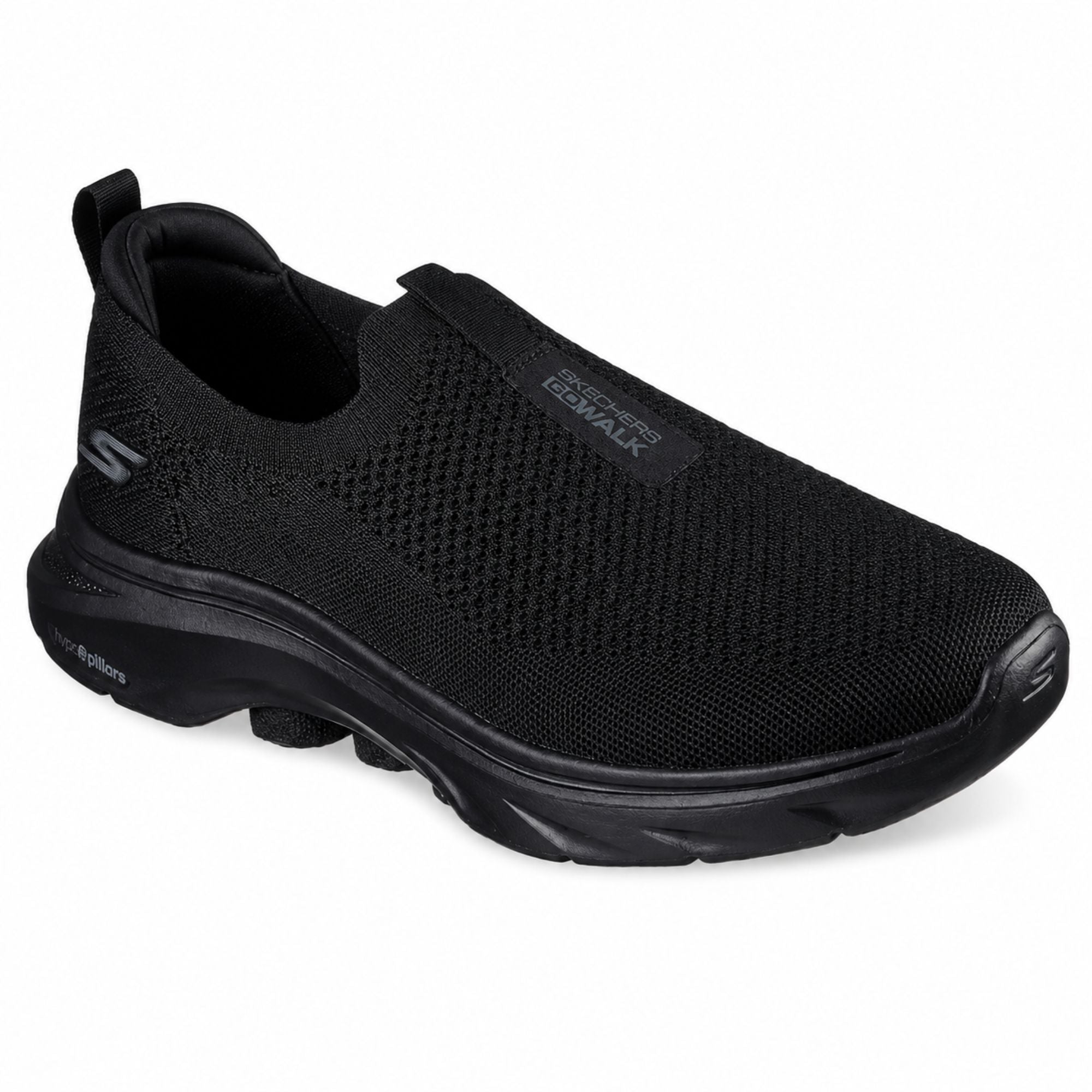 Skechers GO WALK 7 Men’s Slip-On Walking Shoes - Black