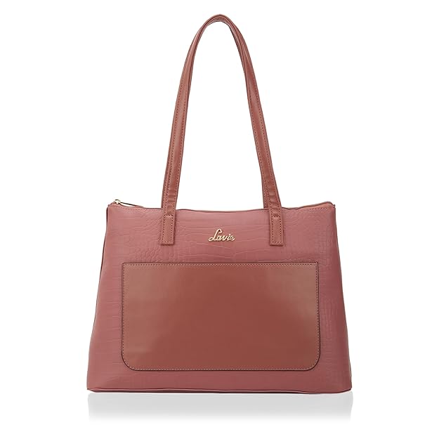 Lavie Croc Module Women's Tote Bag D Pink | Stylish Office Handbag