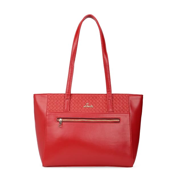 Lavie Bot Ziptula Women's Casual Tote Bag Red | Stylish Handbag
