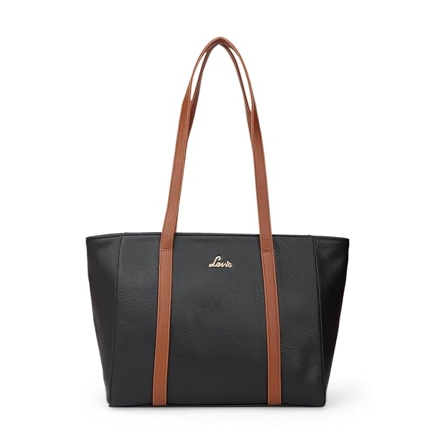 Lavie Hilite Tula Women's Tote Bag Black | Stylish Office Handbag