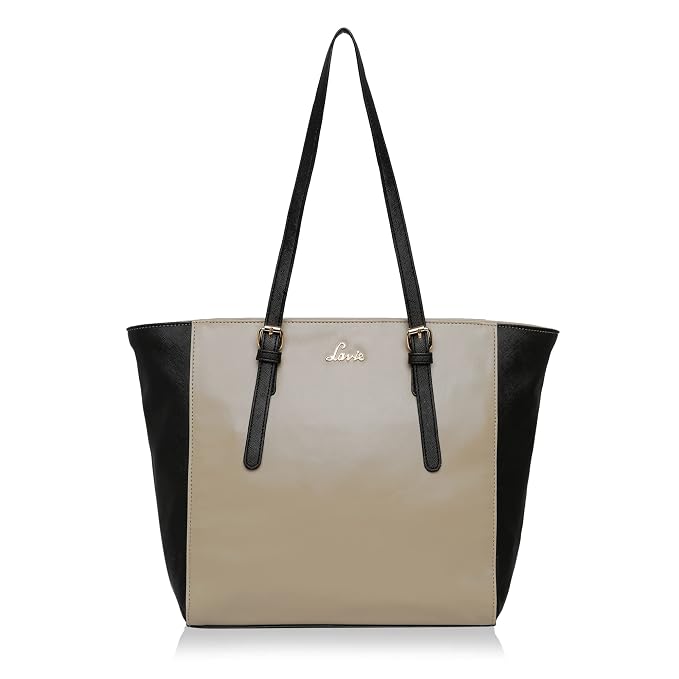 Lavie Bursa Medium Women's Tote Bag Beige | Stylish Office Handbag