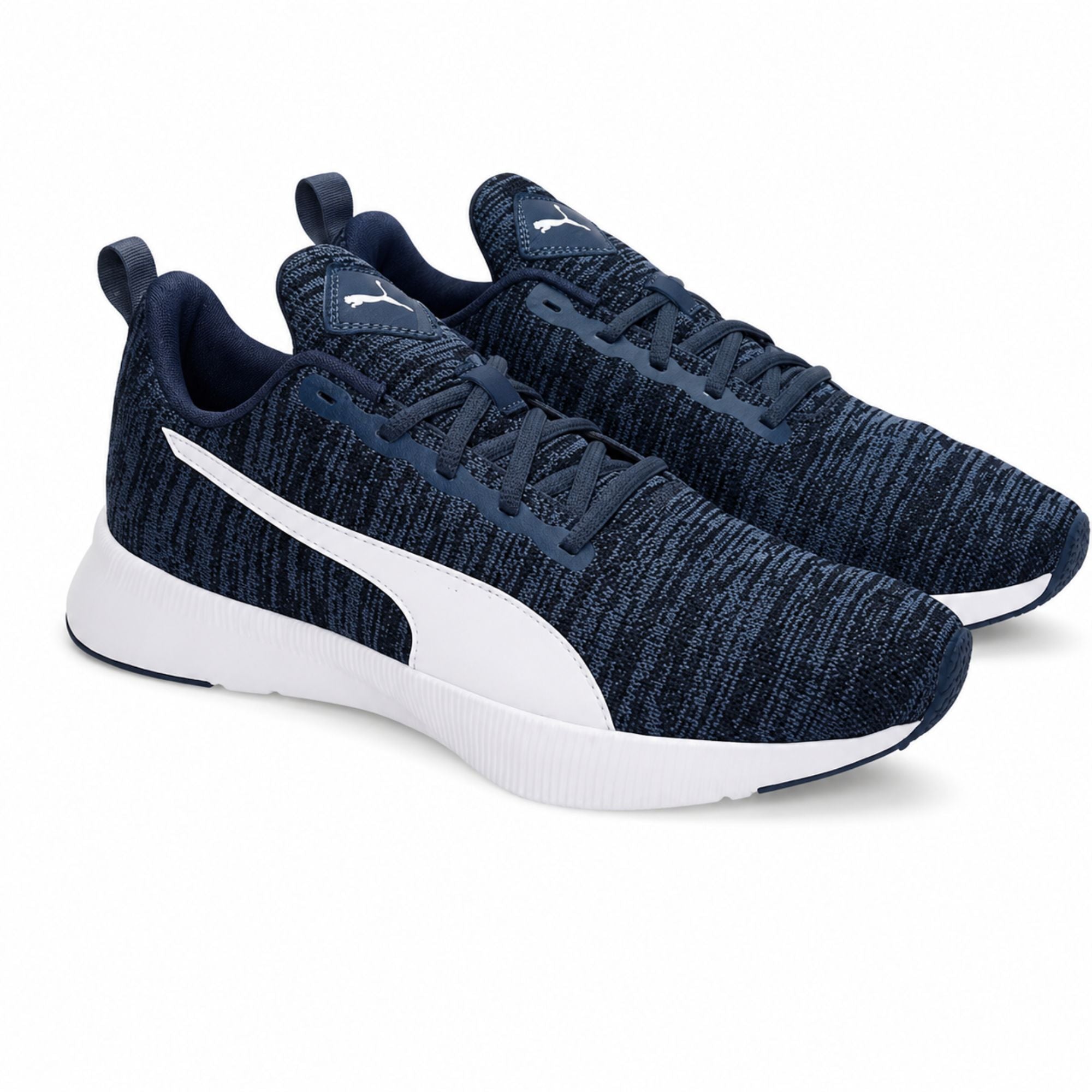PUMA Flyer Flex Men’s Running Shoes - Navy/White