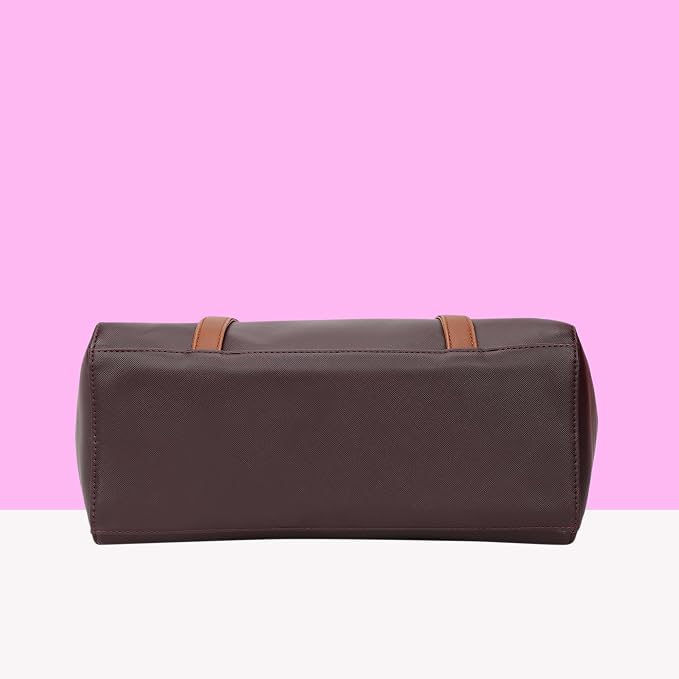 Lavie Hilite Tula Women's Tote Bag Maroon | Stylish Office Handbag