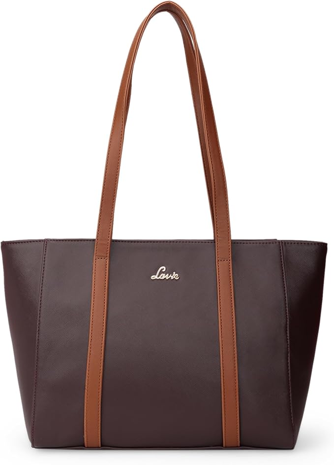 Lavie Hilite Tula Women's Tote Bag Maroon | Stylish Office Handbag
