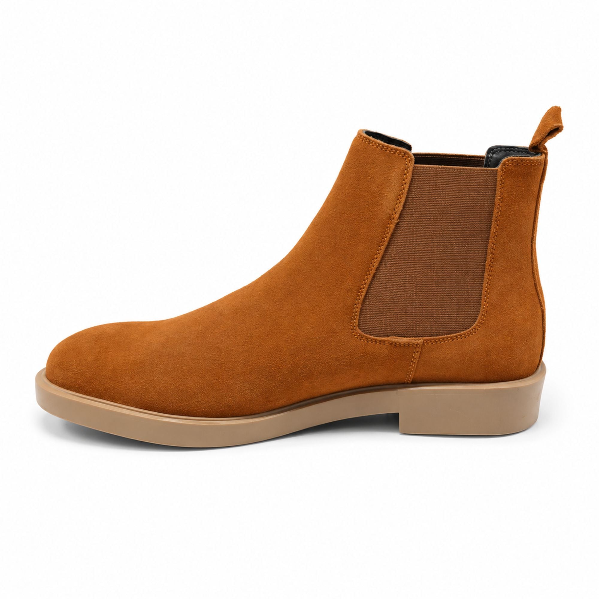 ZARA Maddox Chelsea Boots for Men - Tan