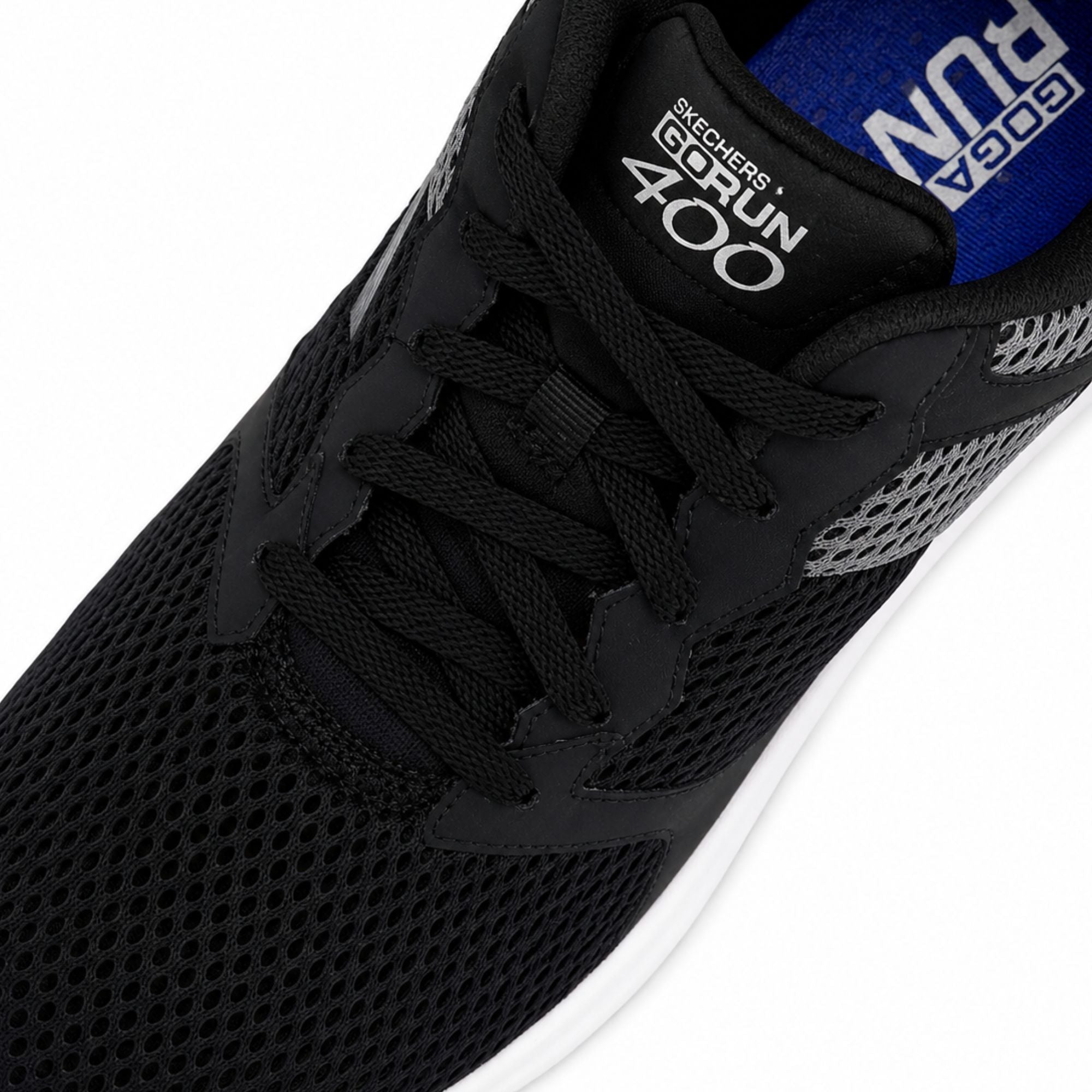 Skechers Go Run 400 Men’s Running Shoes - Black/White