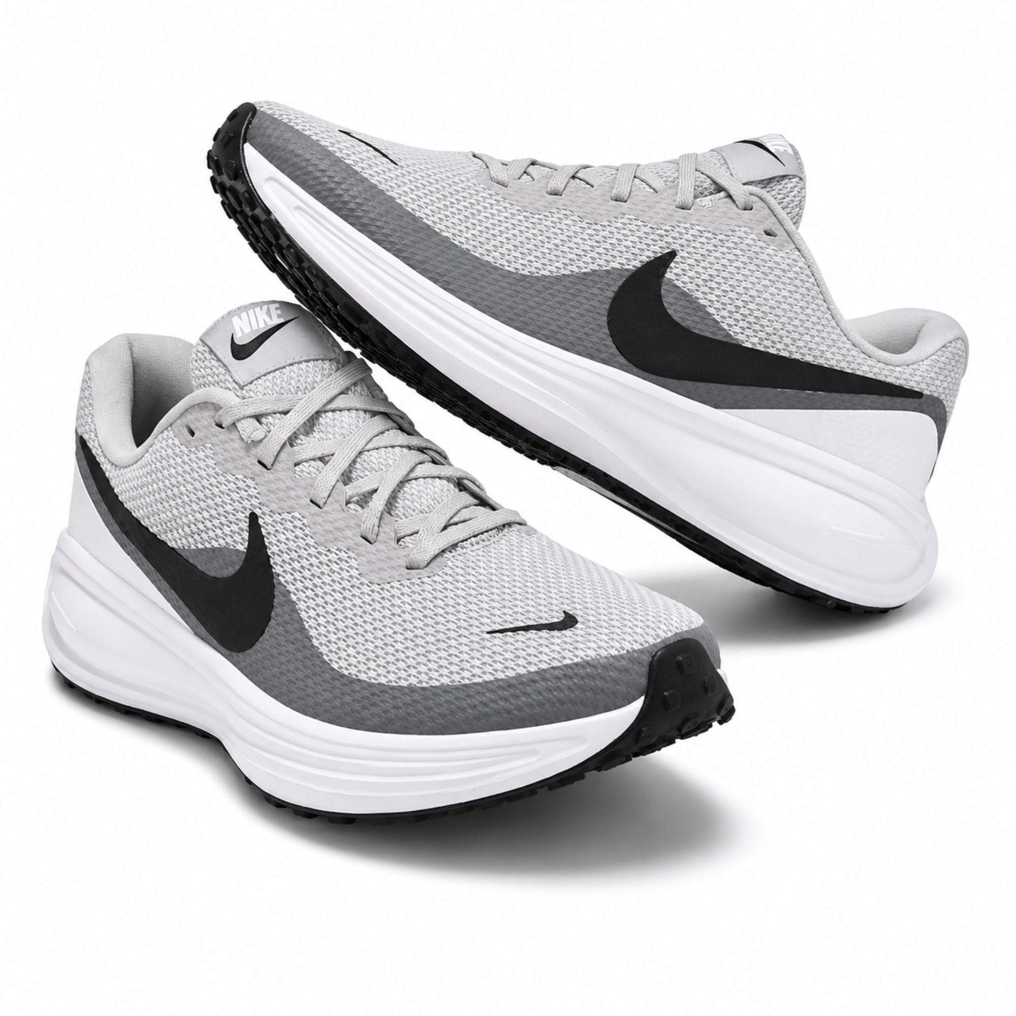 Nike Revolution 8 Men’s Road Running Shoes - Grey/Black