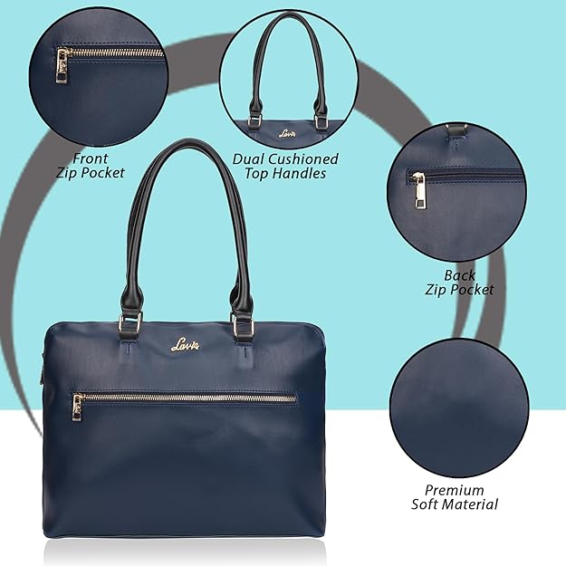 Lavie Lit Module Women's 2 Compartment Satchel Bag Navy | Handbag
