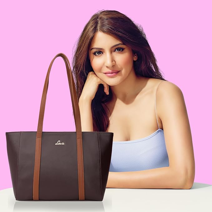 Lavie Hilite Tula Women's Tote Bag Maroon | Stylish Office Handbag