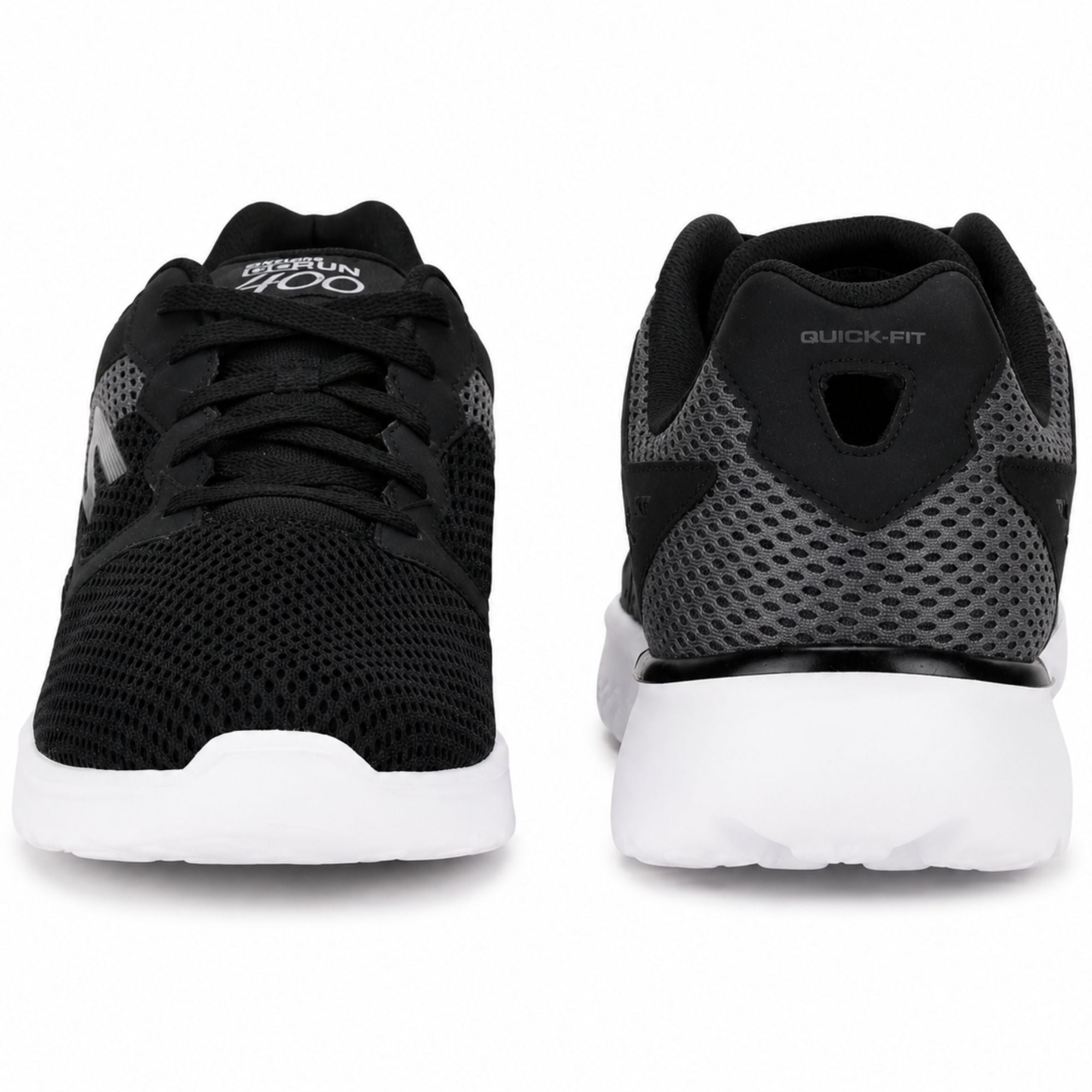 Skechers Go Run 400 Men’s Running Shoes - Black/White