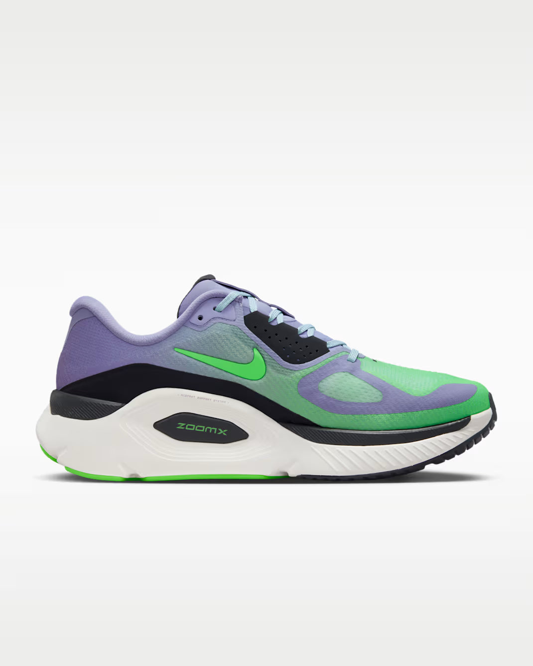 Nike Structure Plus Men’s Running Shoes - Purple/Green