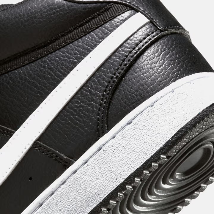 Nike Court Vision Mid Next Nature Men’s Shoes – Black/White